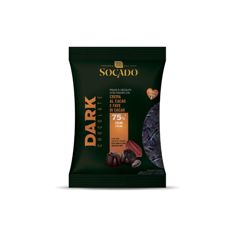 Dark Chocolate Cacao con Fave di Cacao Socado